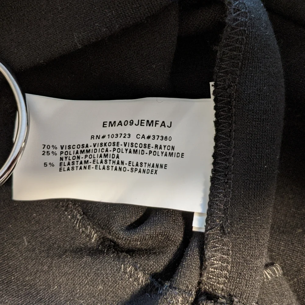 ARMANI Collezioni Italy Little Black Dress - Picture 9 of 9